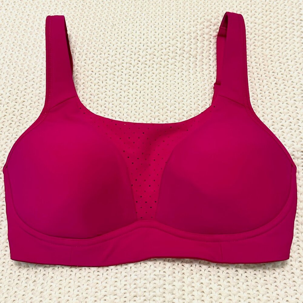 Lululemon Run Times Bra 34D ripened raspberry
